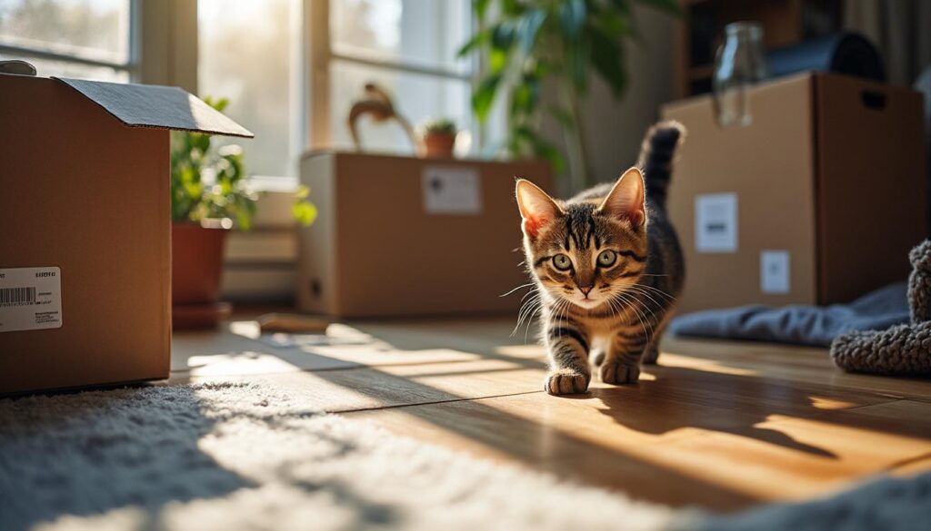 Déménagement et chat : conseils pour un changement sans stress