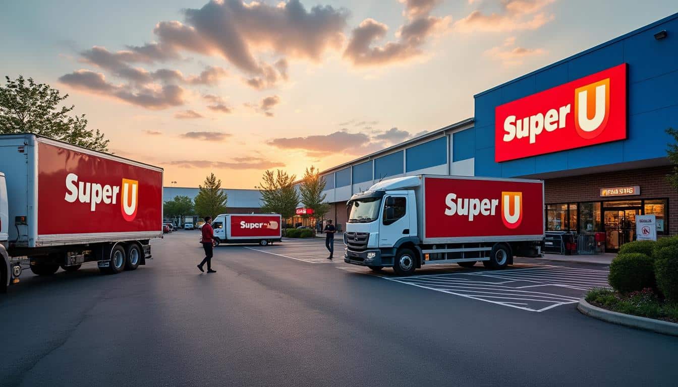 Illustration: Découvrez la location d’utilitaire chez Super U : quels véhicules et services sont proposés ?