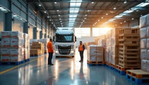 Stef logistique de Brignais Sud : leader du transport frigorifique