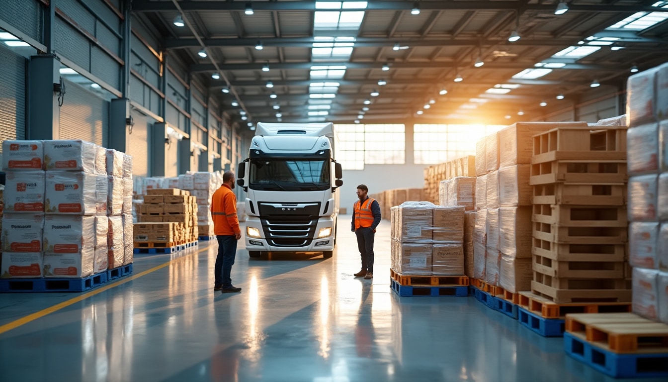 Stef logistique de Brignais Sud : leader du transport frigorifique