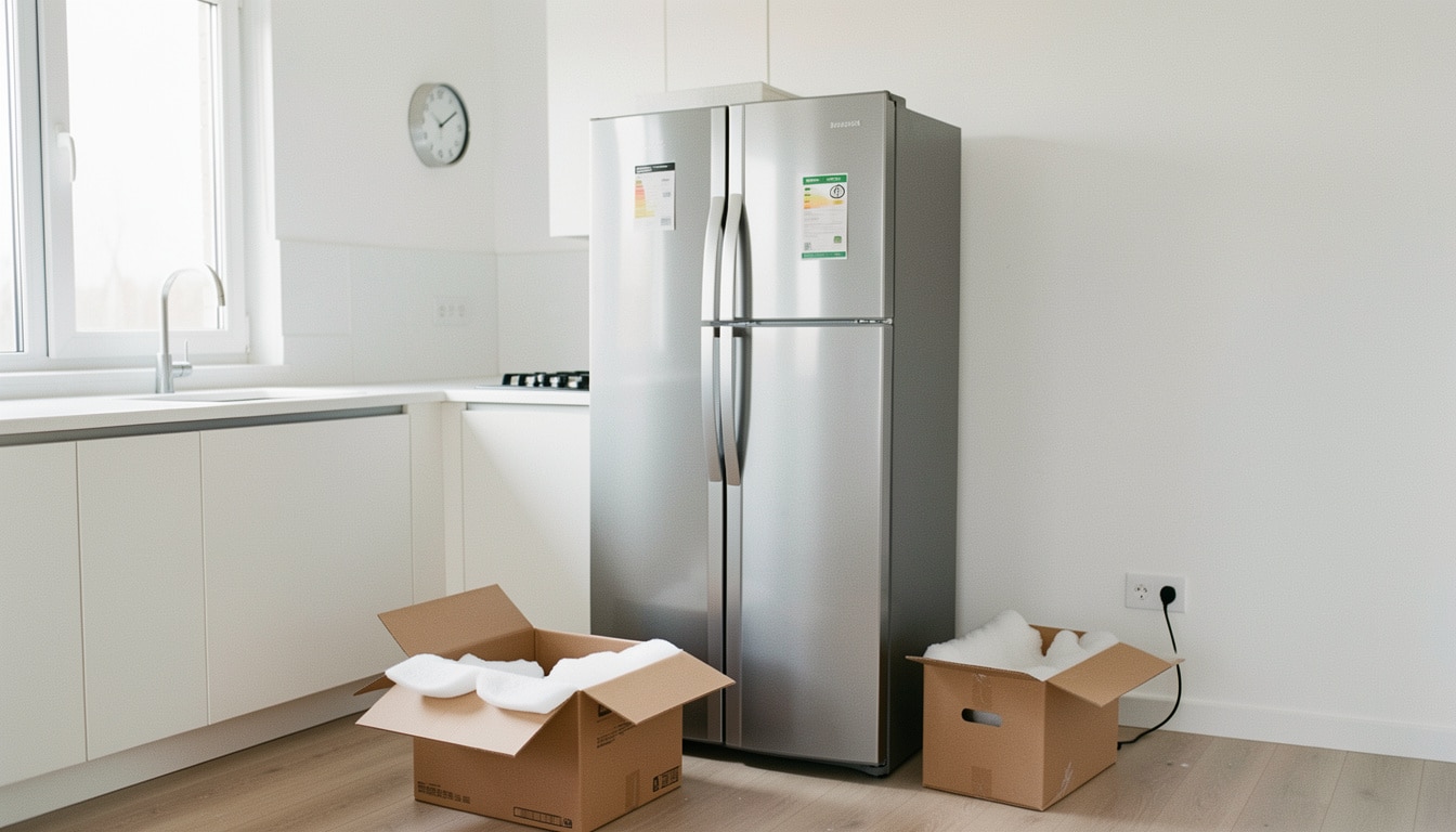 Frigo neuf : combien de temps attendre avant branchement