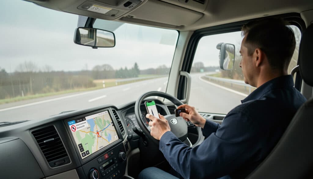 GPS poids lourd gratuit : les meilleures applis à comparer