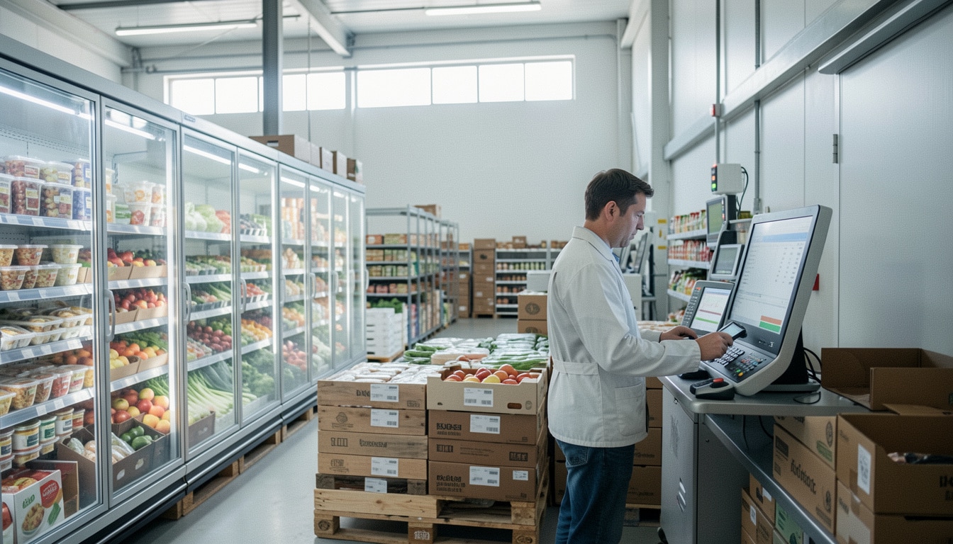 Logistique alimentaire : stockage, froid et traçabilité
