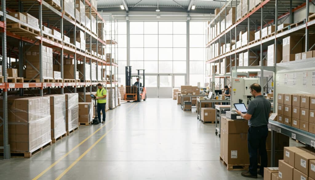 Logistique industrielle : prestations et critères clés