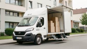 Camion de 20 m³ : volume, permis et location