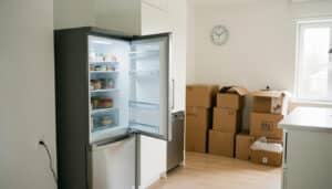 Quand débrancher le frigo avant un déménagement ?