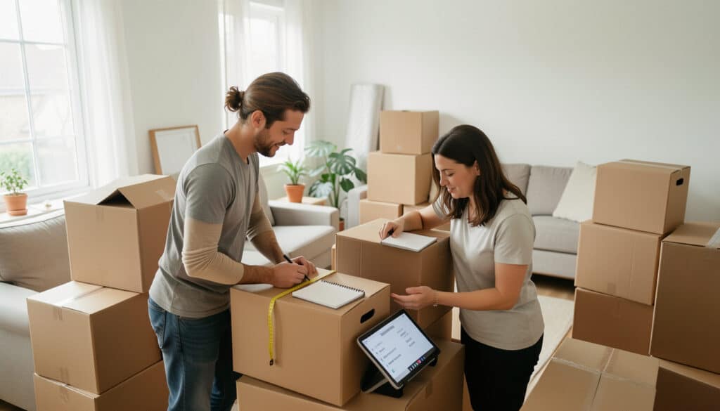Estimer le volume d’un déménagement sans se tromper
