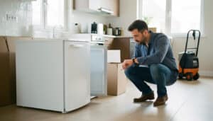 Frigo couché 20 minutes : faut-il attendre avant usage ?