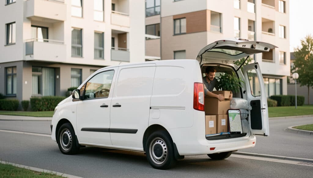 Location d’utilitaire en aller simple pour déménager