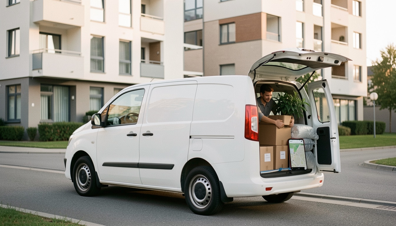 Location d’utilitaire en aller simple pour déménager
